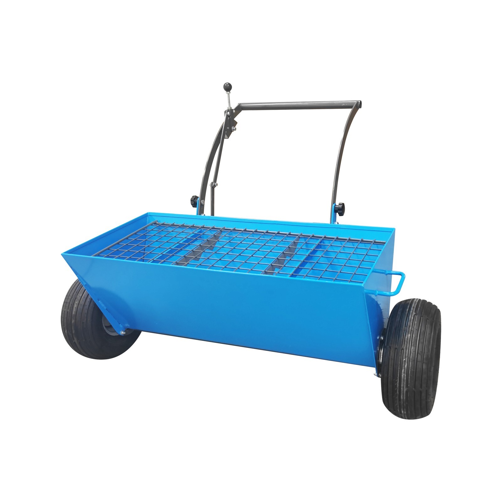 Hand-pushed Corundum Spreader with Large-Capacity Hopper for Floor Construction
