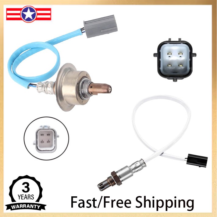 2PCS Oxygen Sensor Up+Down For 2010-2012 Nissan Sentra 2.0L L4 Federal Emissions