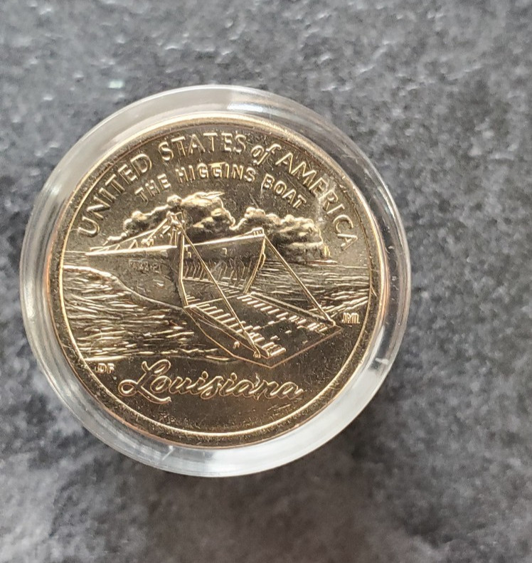 2023 Louisiana American Innovation $1 Dollar 12 Coin Roll Danbury Mint Sealed
