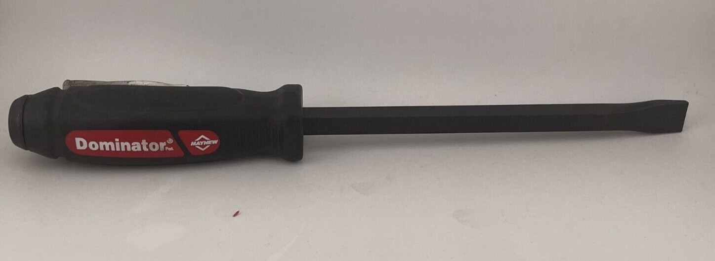 (1) NEW Mayhew Pro Dominator Straight Pry Bar 60141 USA 12" Overall Length