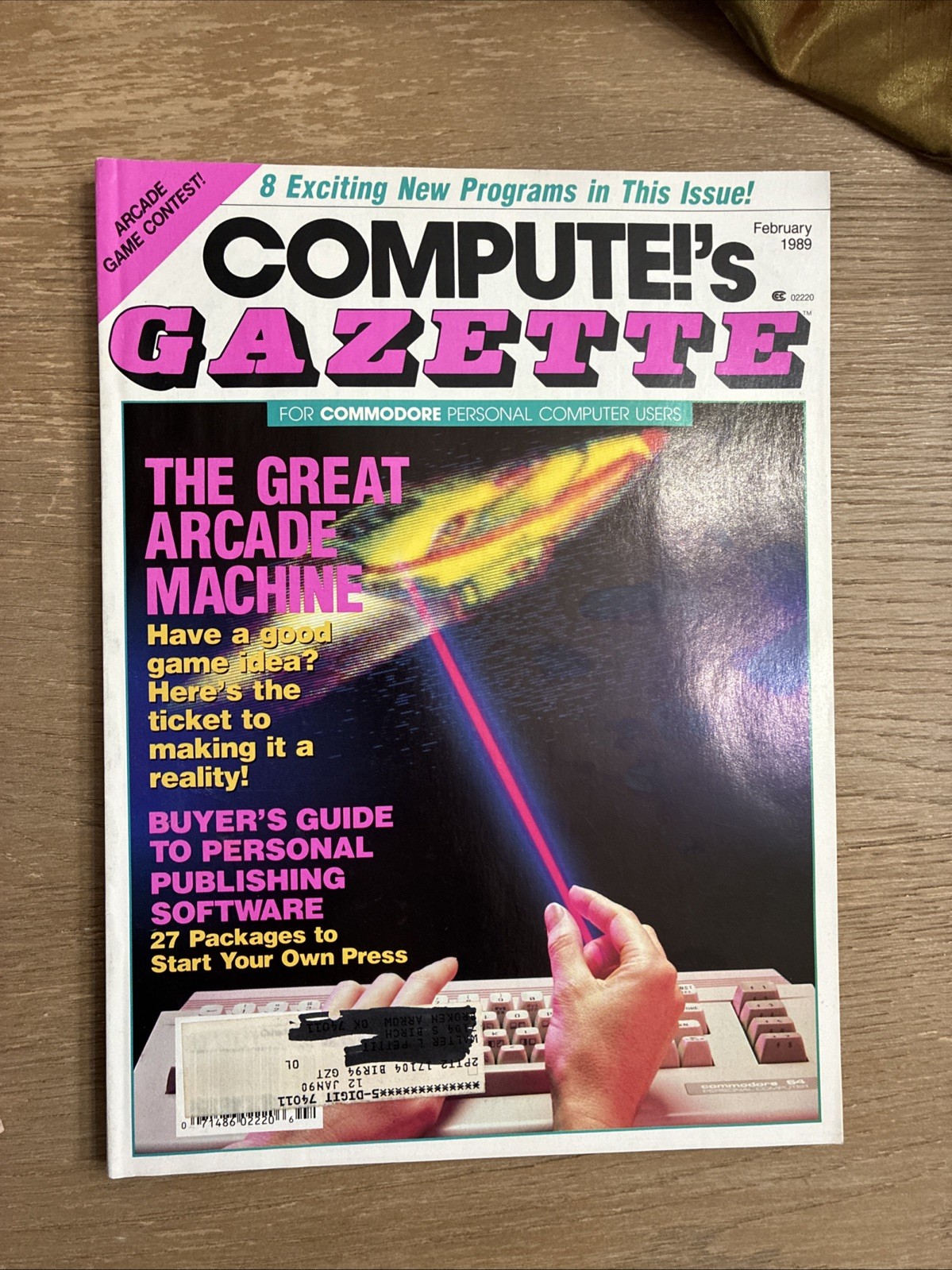 Compute!'s Gazette Magazine 12 issue lot for Commodore Users Jan 89-Dec 89