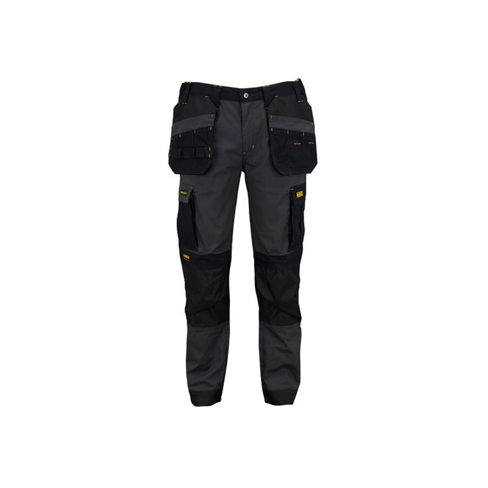 DEWALT Albany Slim Fit Work Trousers 30in Waist 33in Leg Rip Stop DEWALBAN3033