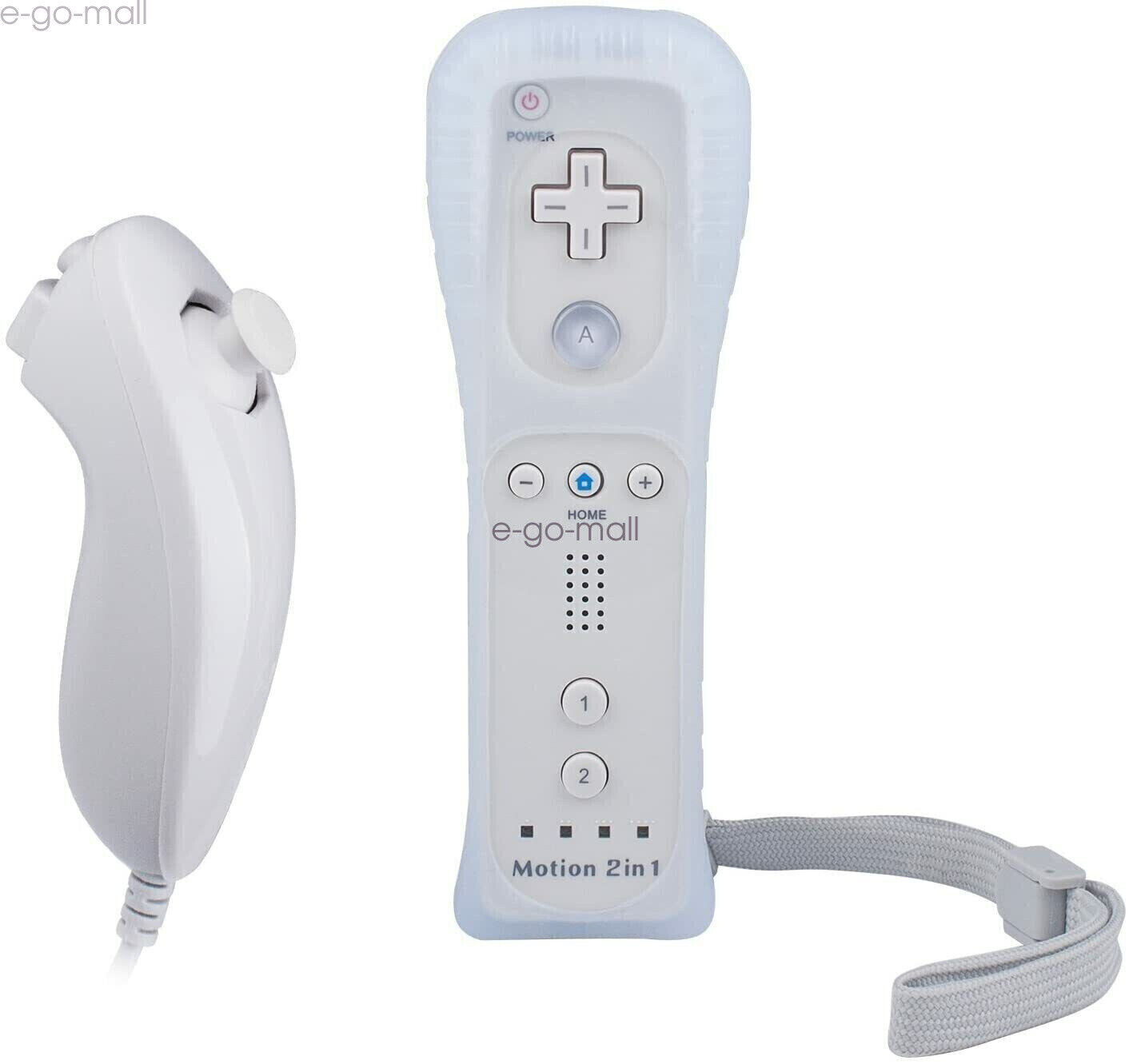 Built-in Motion Plus Wii Remote and Nunchuck Controller for Nintendo Wii Wii U