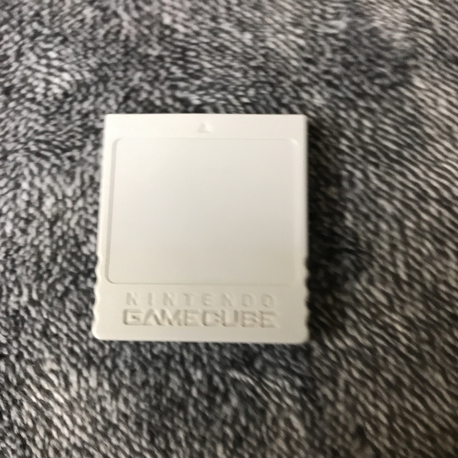 Official Memory Card Nintendo Gamecube  59 Blocks DOL-008 Genuine Grey Sun Faded