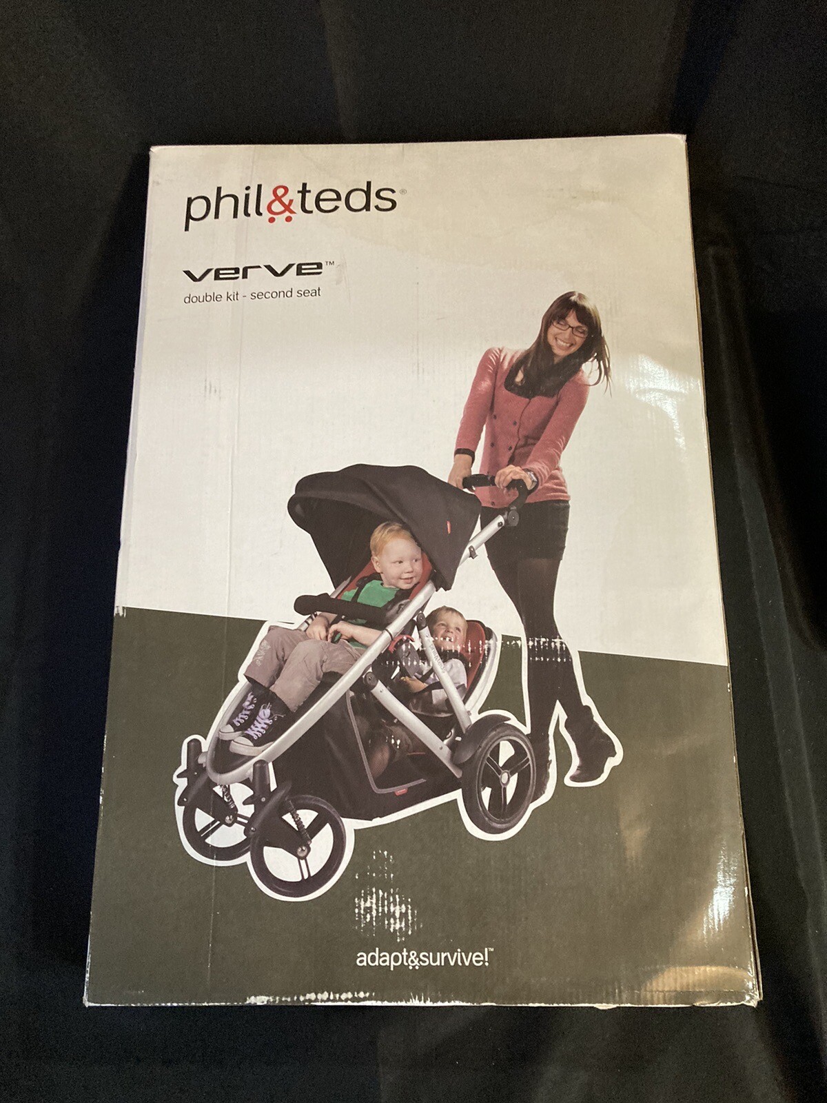 Phil & Teds Verve Double Kit -  Second Seat