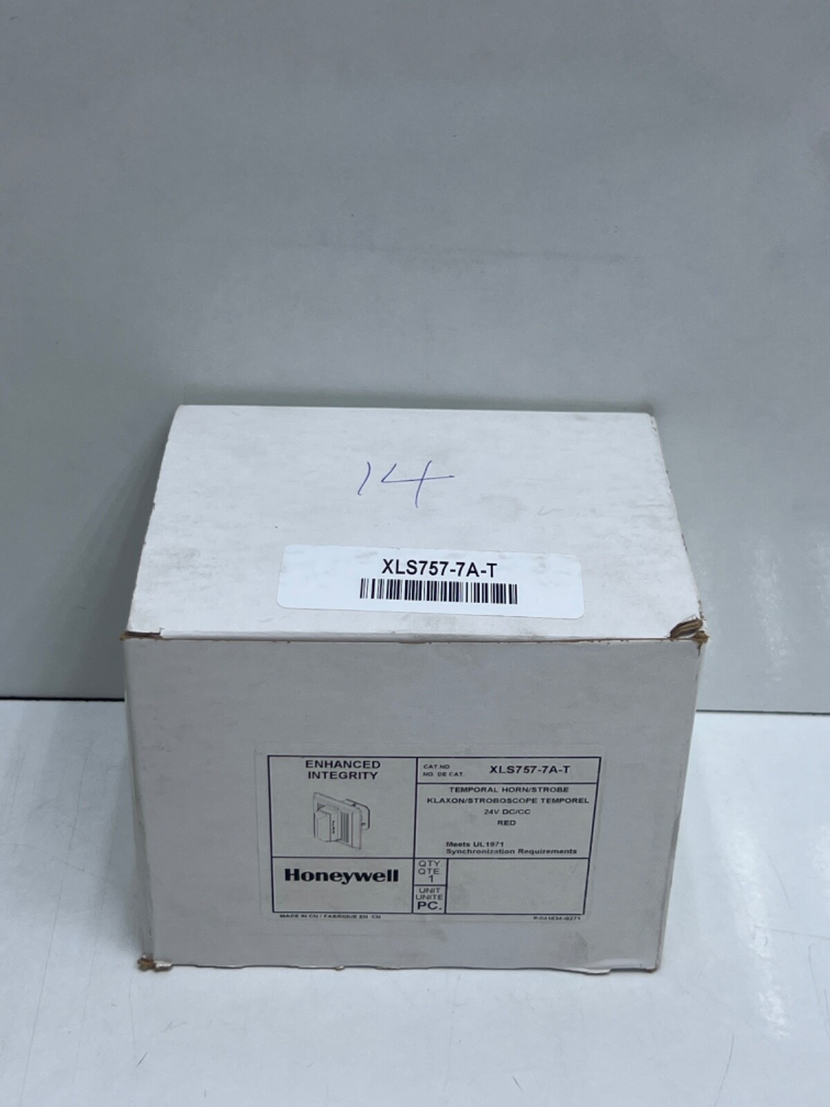HONEYWELL XLS757-7A-T TEMPORAL HORN/STROBE