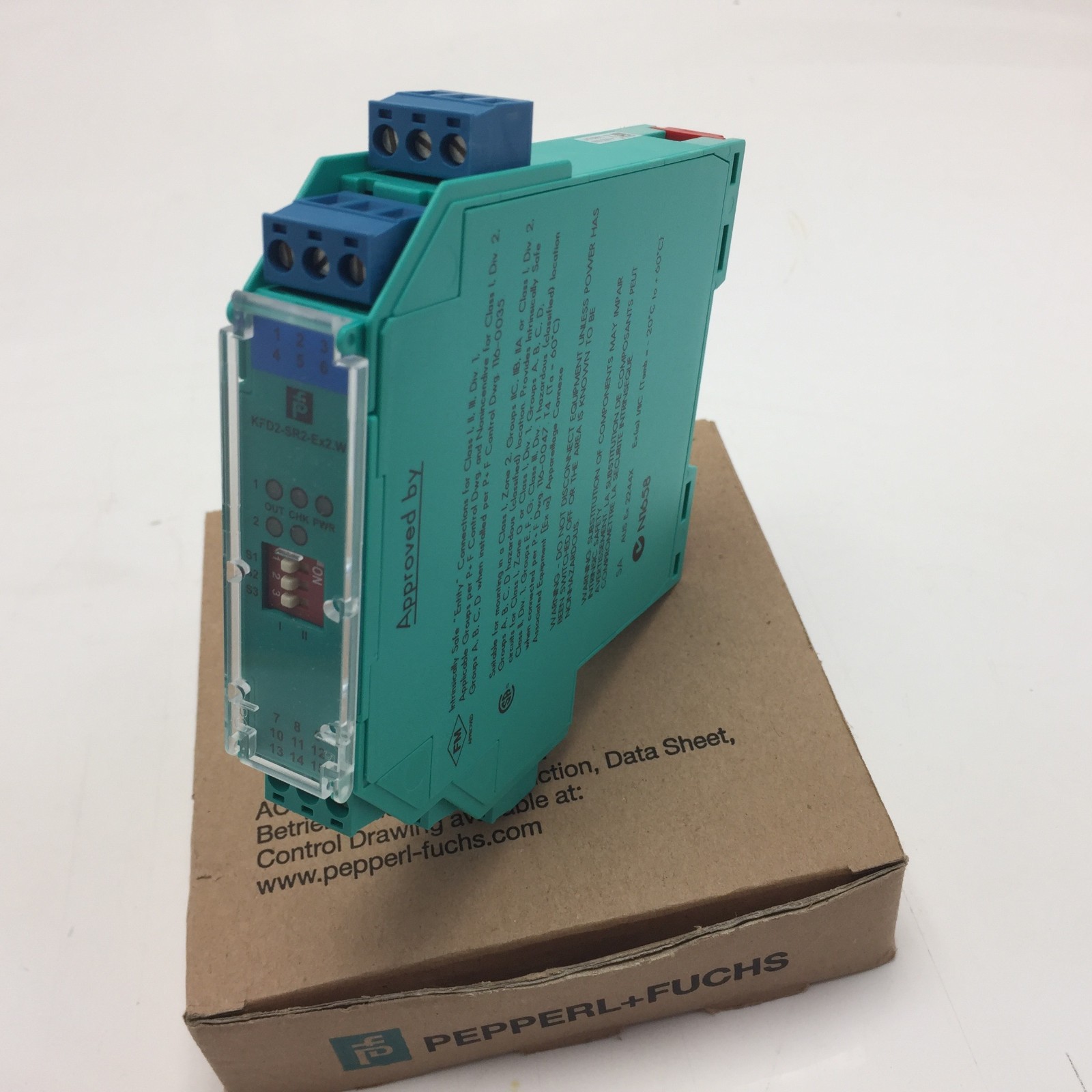 PEPPERL+FUCHS KFD2-SR2-Ex2.W 203355 Switch Amplifier 2-channel isolated barrier