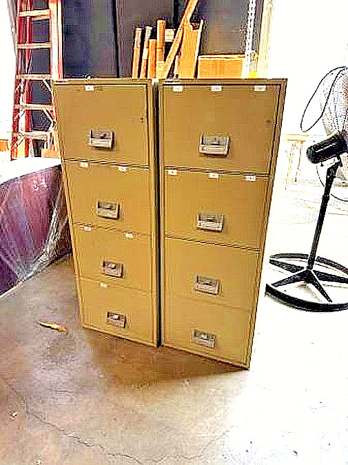 Schwab1000 Fireproof Filing cabinets.