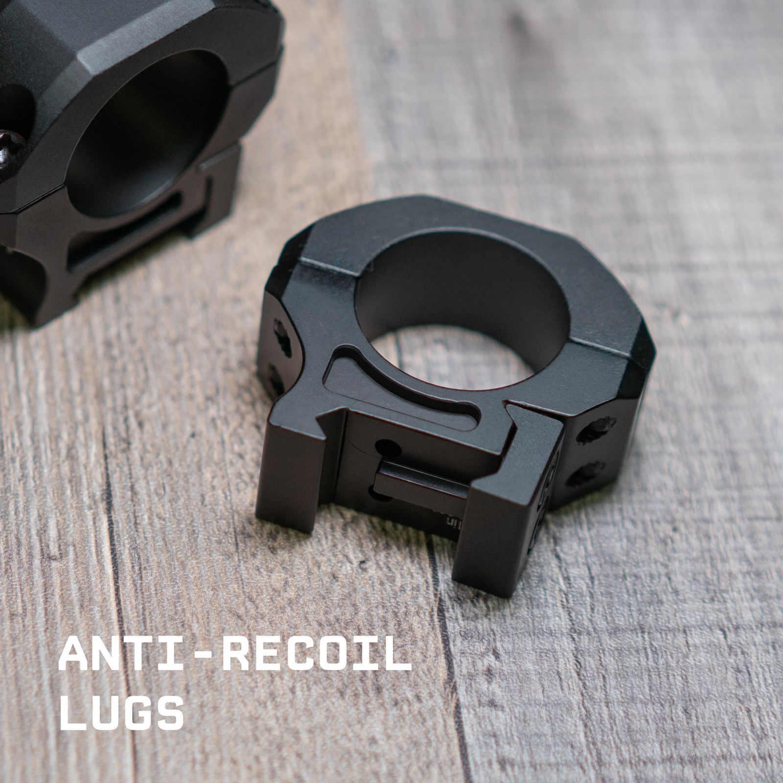 Monstrum Rogue Scope Rings | 1 inch Diameter | 1.00 1 diameter