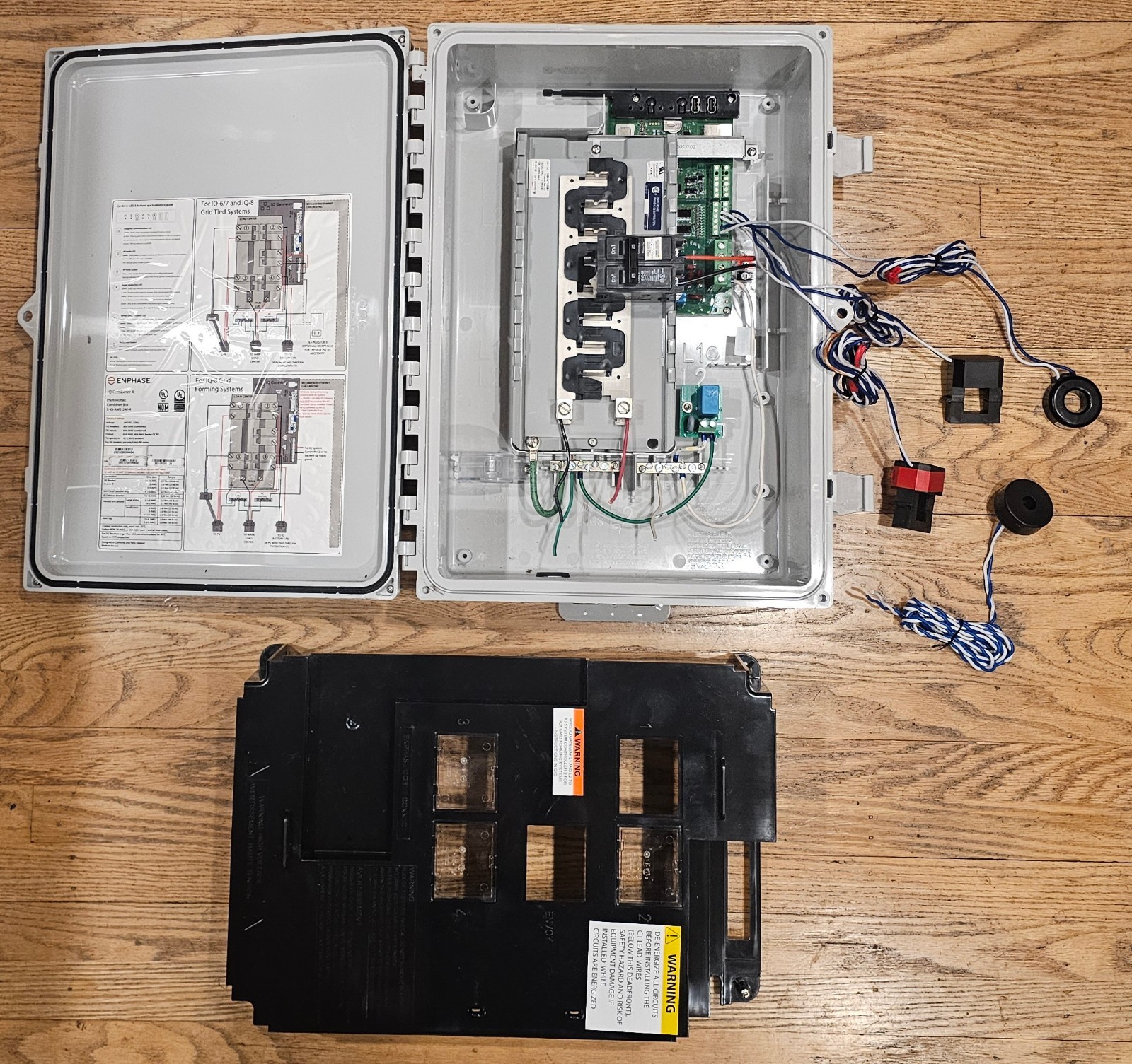 Enphase X-IQ-AM1-240-4 IQ Combiner 4 Solar Panel Box