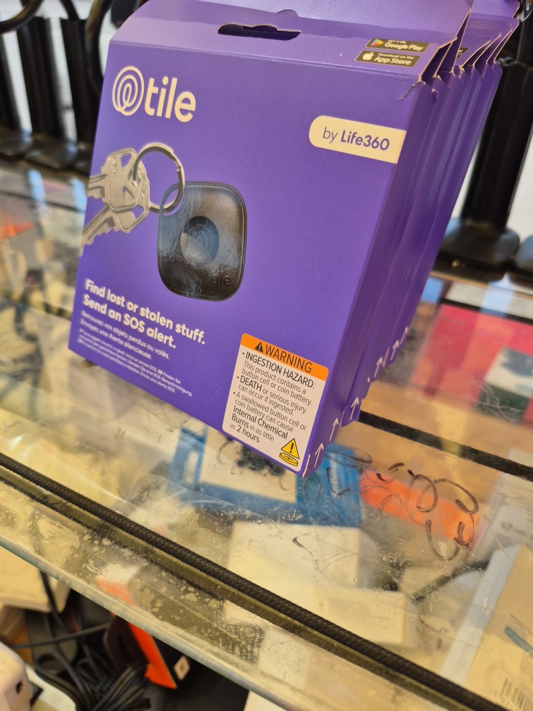 TILE By Life 360 Find Lost Or Stolen Stuff  IOS/Android Compatible SOS Alert NEW