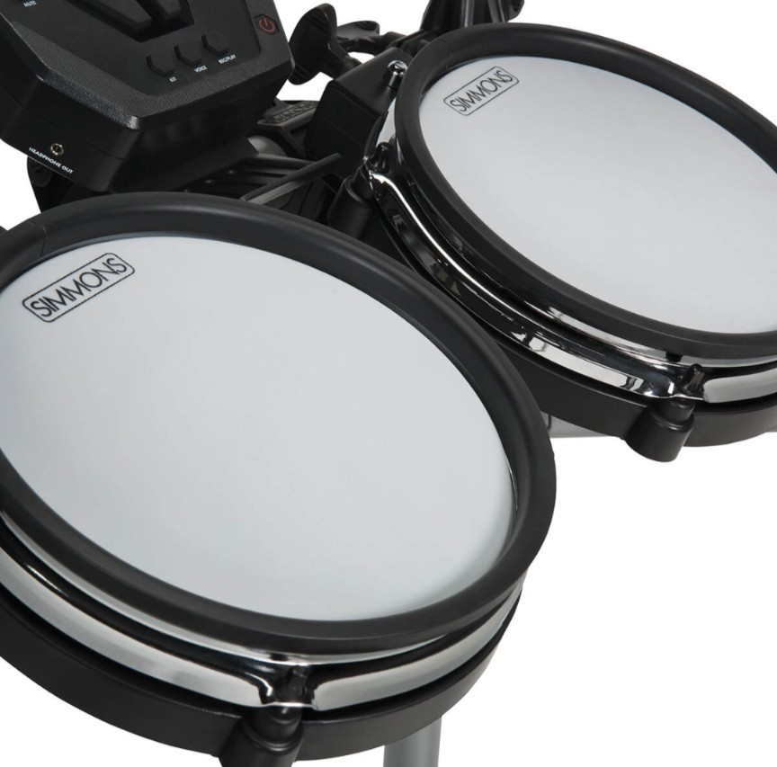 Simmons SD350 Complete Electronic Drum Kit Works as Designed W/Stool Plug & Play