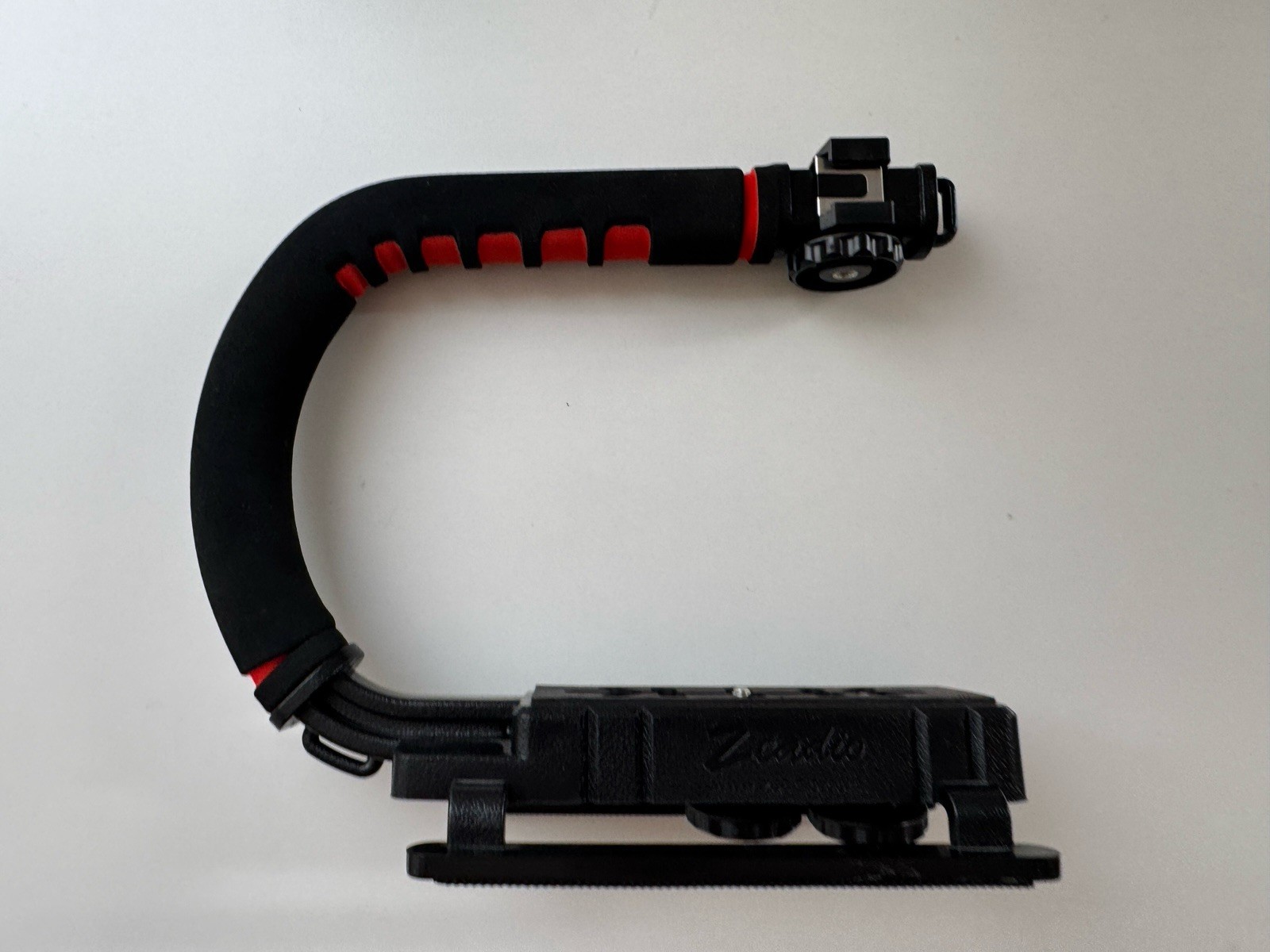 Zeadio Video Camera Stabilizer Handle Grip Mount Only No Cage Smartphone DSLR