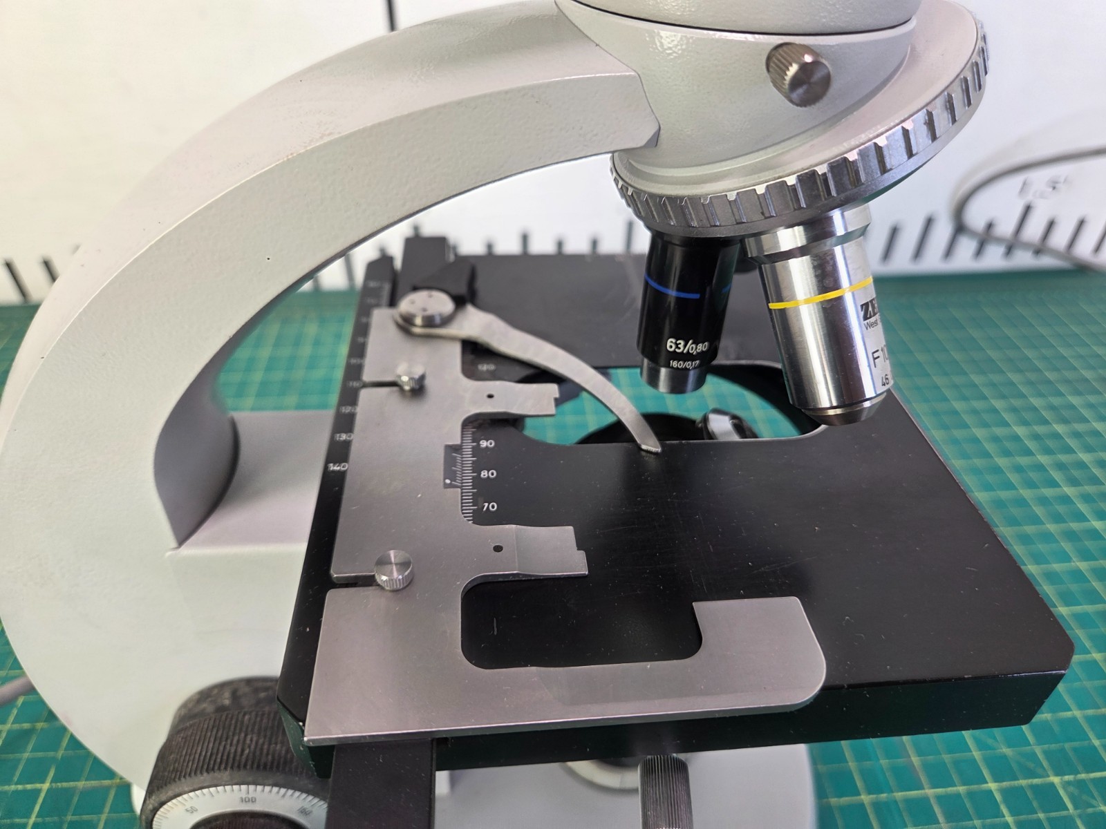 Zeiss Standard 14 Microscope W 3 Objectives 470914-9901/19