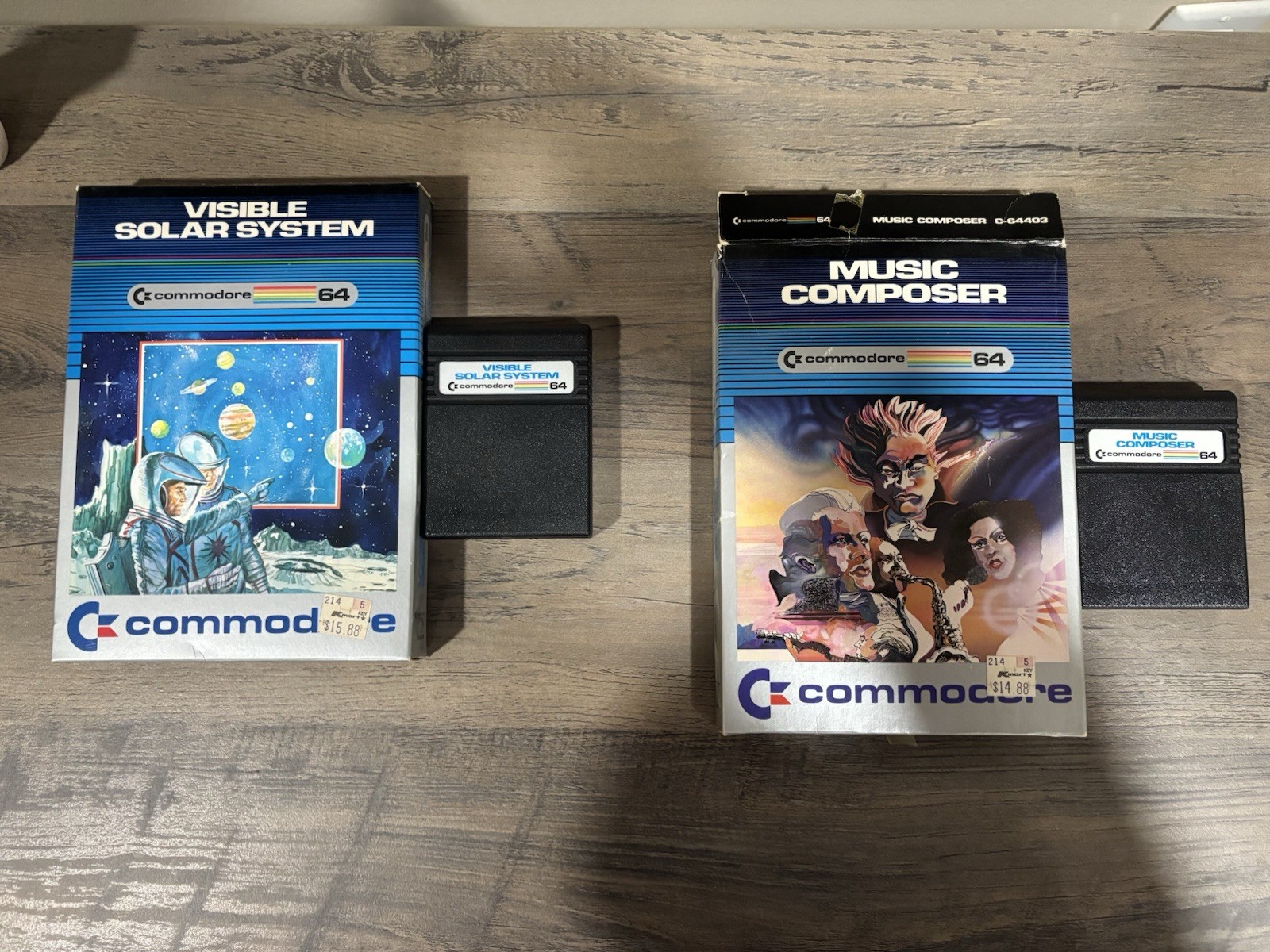Commodore 64 System + C2N Cassette + 2 Joysticks + Boxed Software Bundle