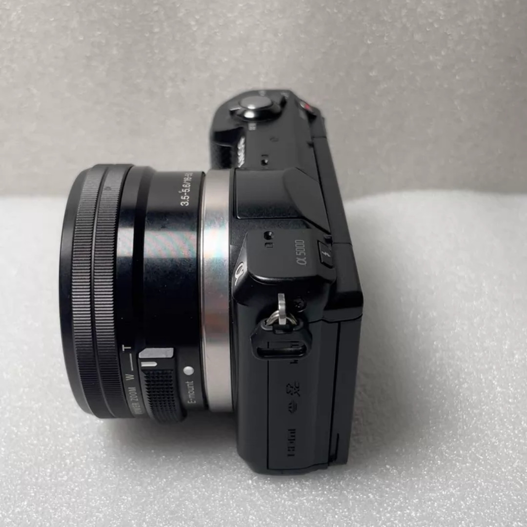 Sony Alpha a5000 Mirrorless Digital Camera 16-50mm Lens Black Complete Kit