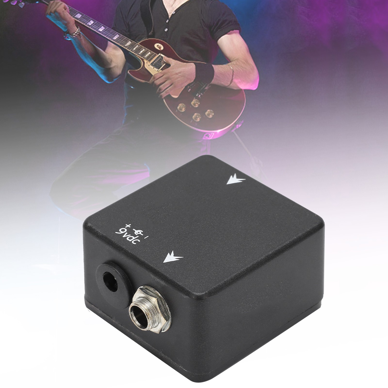 Portable Black Guitar Buffer Effect Pedal For Amplified Sound Popular