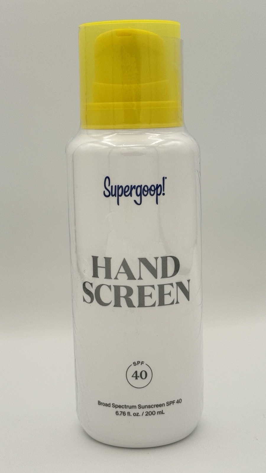 Supergoop! Handscreen SPF 40 6.76 oz exp-5/2028