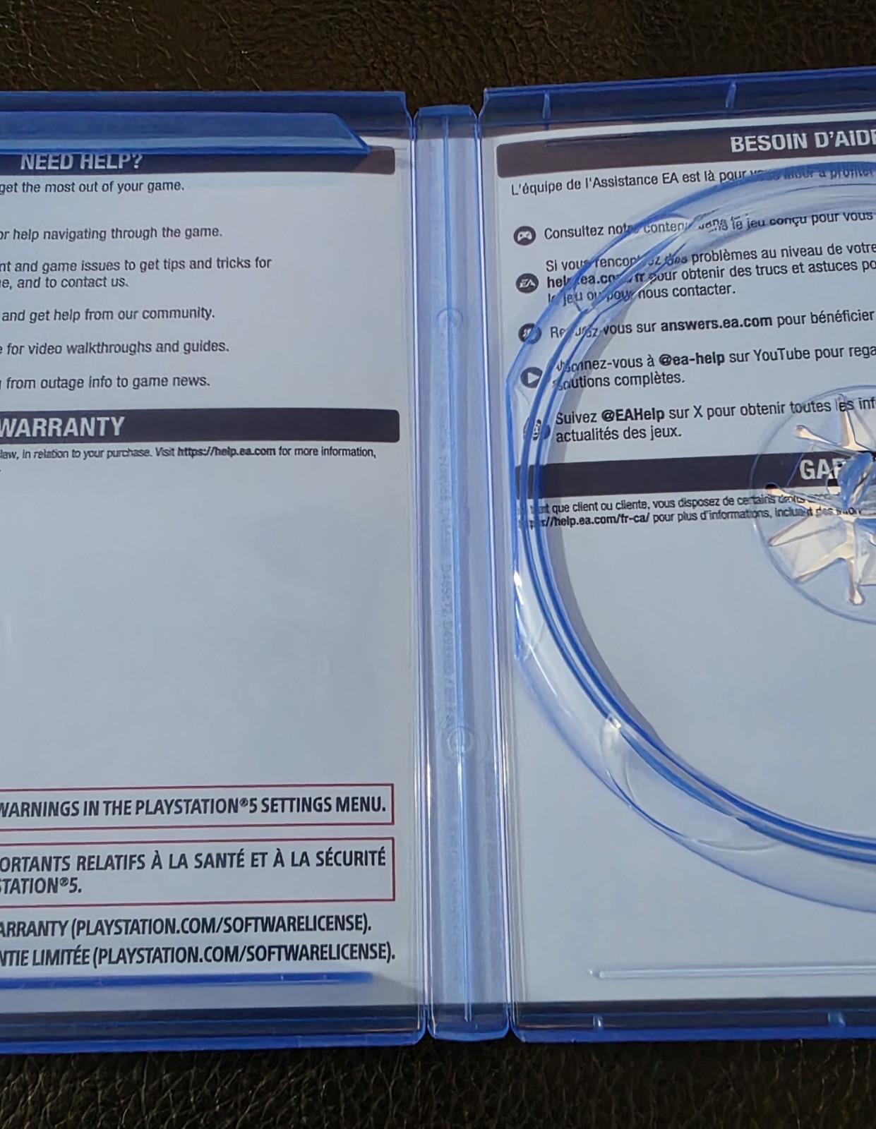 Replacement Case (NO GAME) Split Fiction PlayStation PS5
