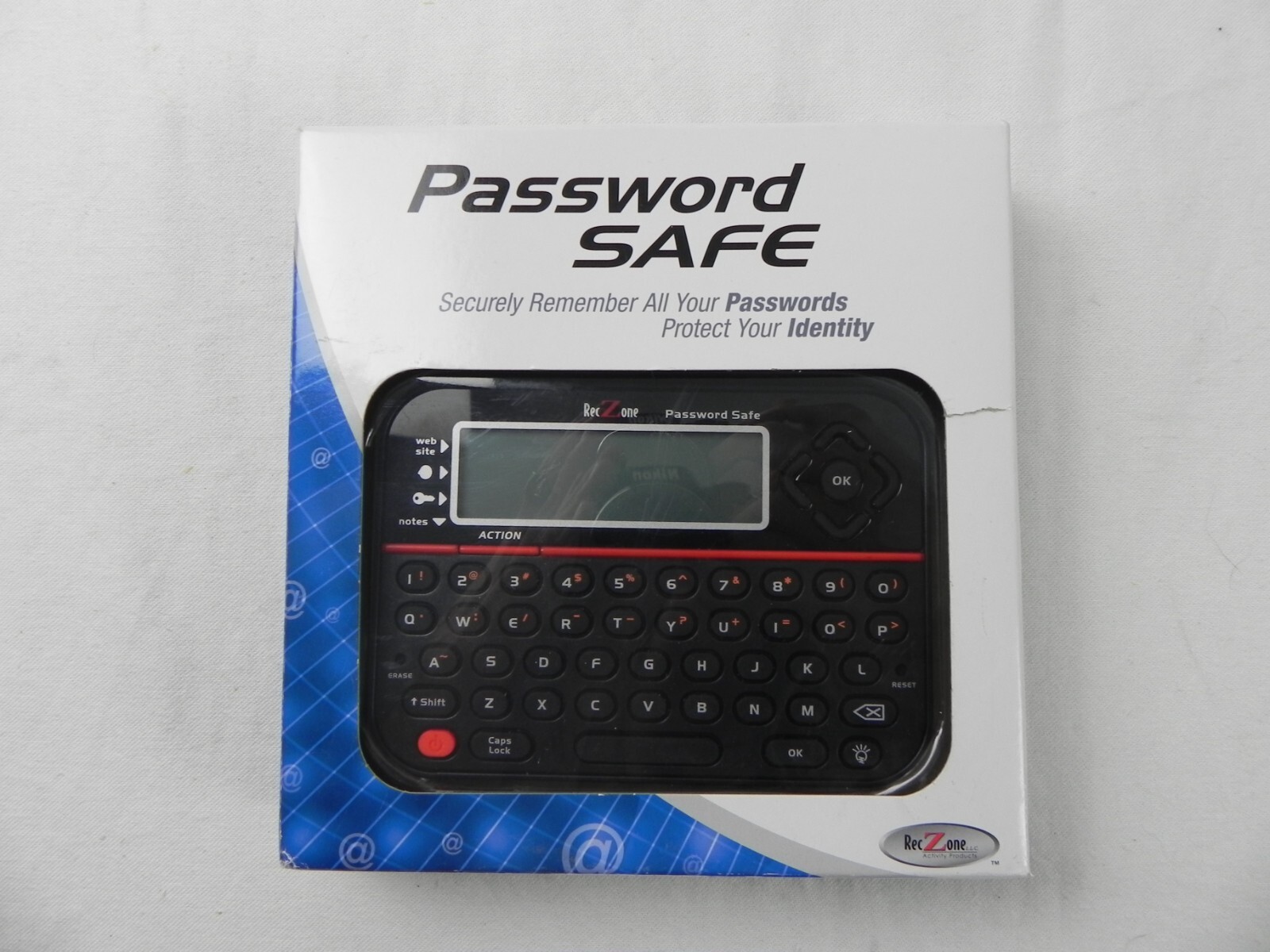 Password Keeper Safe Vault Model #595 Password Organizer - Password Logbook