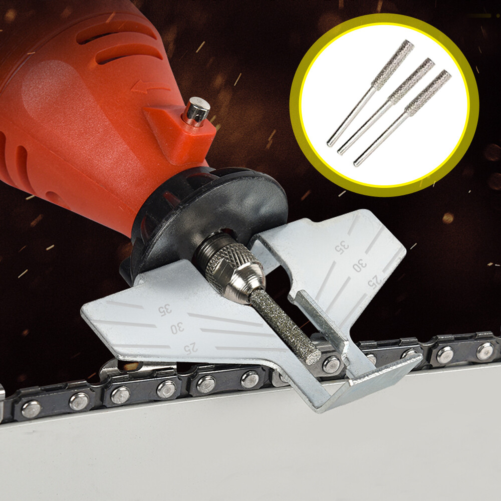 Chainsaw Sharpener  Electric Grinder Chain Saw Grinder File Pro Tool Attachment