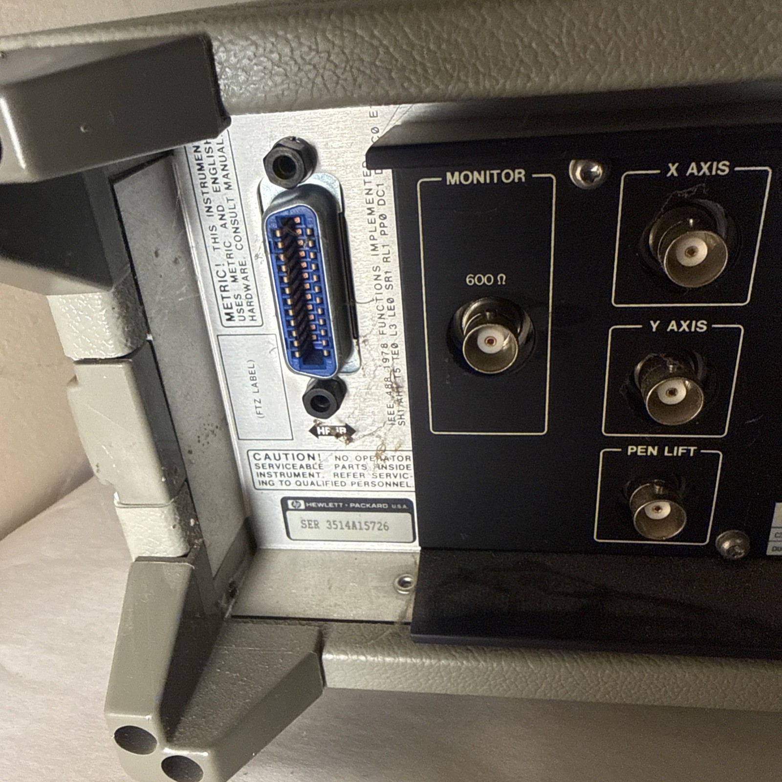 HP 8903B Audio Analyzer READ