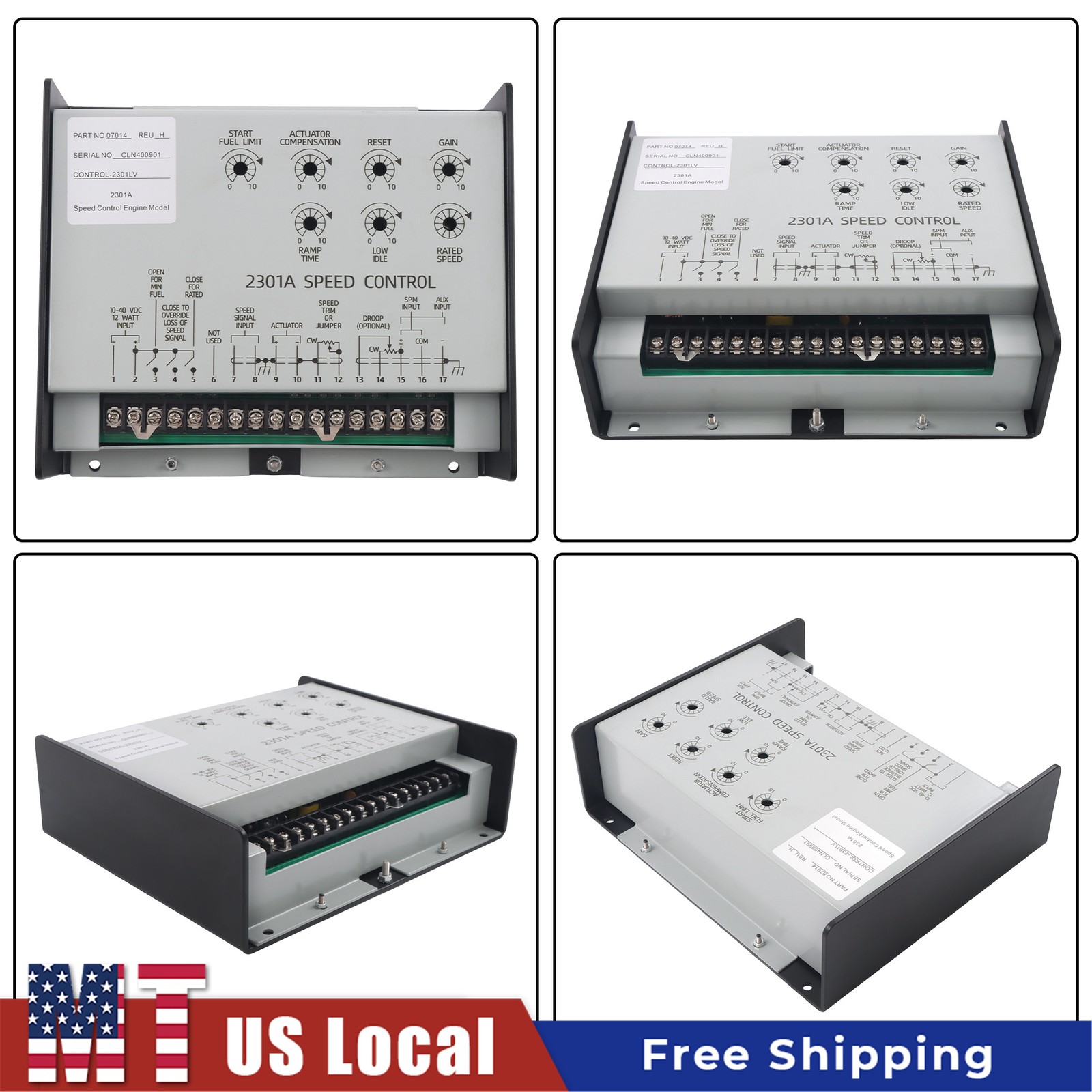 Speed Controller 9907-014 2301A Type Replacement for Engines