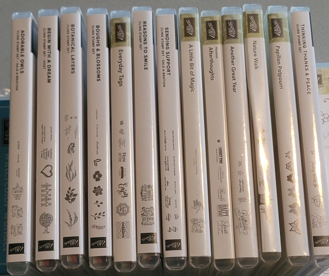 Retired  Cling & Clear-Mount Stampin' Up sets- YOU PICK FROM THE PULL-DOWN MENU