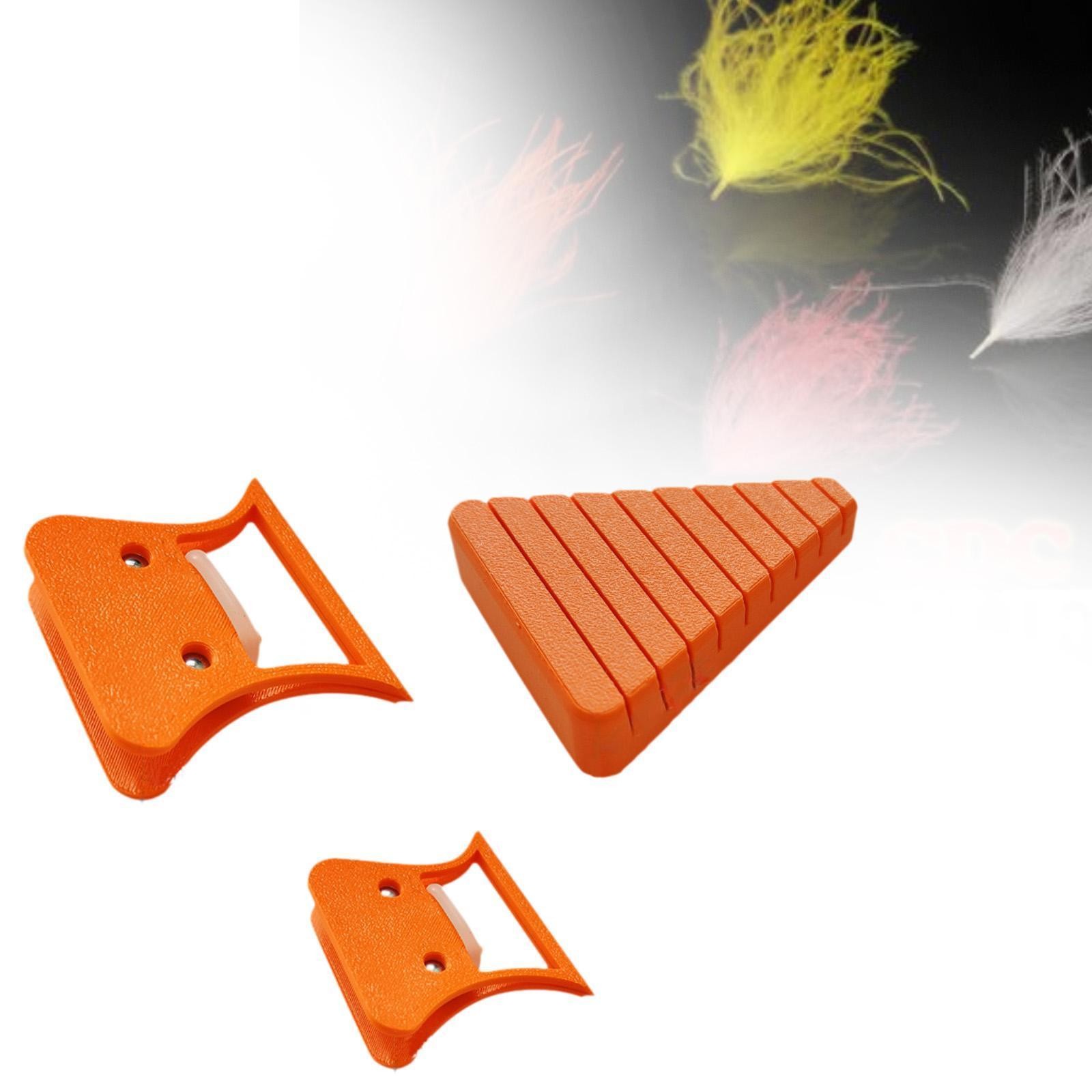 Fly Tying Tool Accessories Feather Folder Multifunction Fly Tying Material