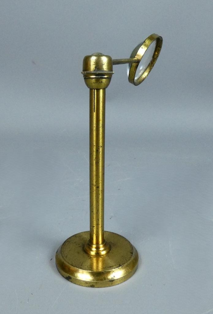 Vintage Bullseye Bench Condenser Microscope Accessory Scientific Optical #26070