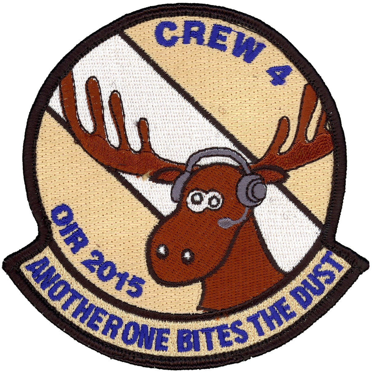 USAF 968th EXPEDITIONARY AIRBORNE AIR CONTROL SQUADRON – OIR 2015 CREW 4 - PATCH