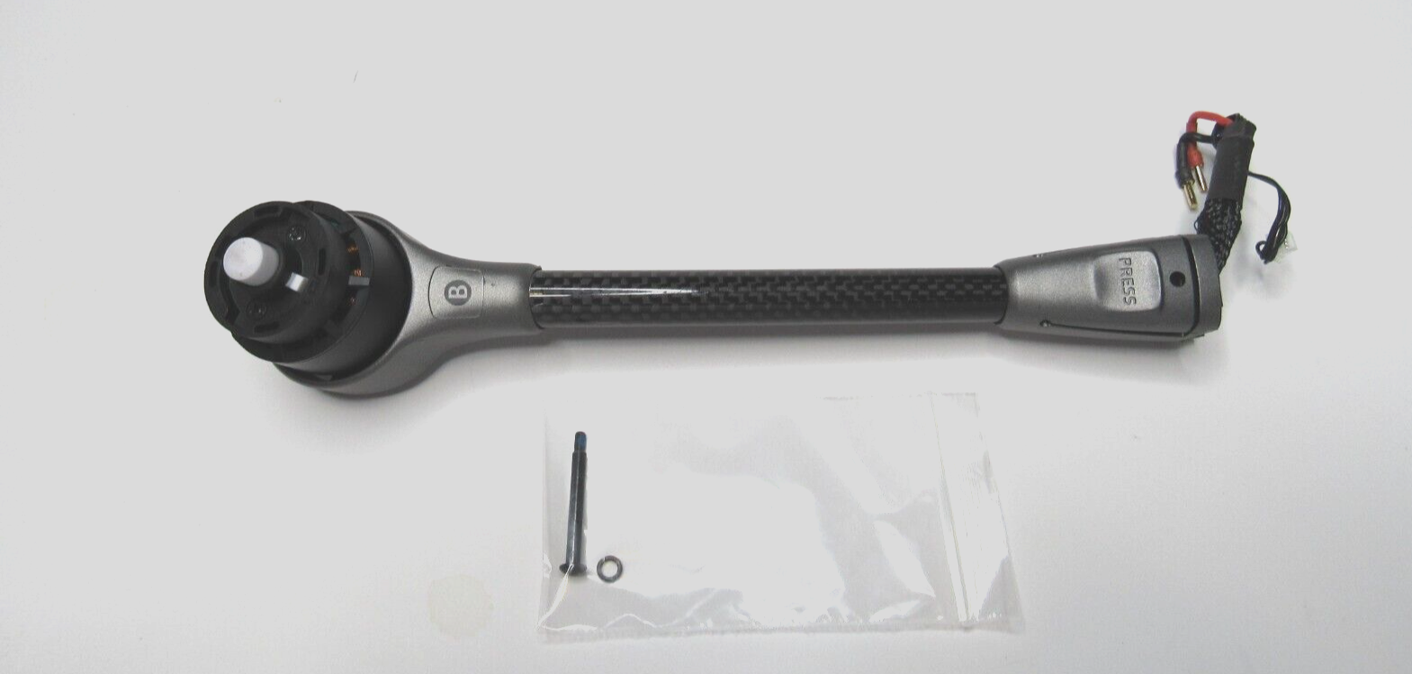 Yuneec Typhoon H+ (PLUS) Folding Prop Bracket Arm with Motor & LED Light ARM "B"