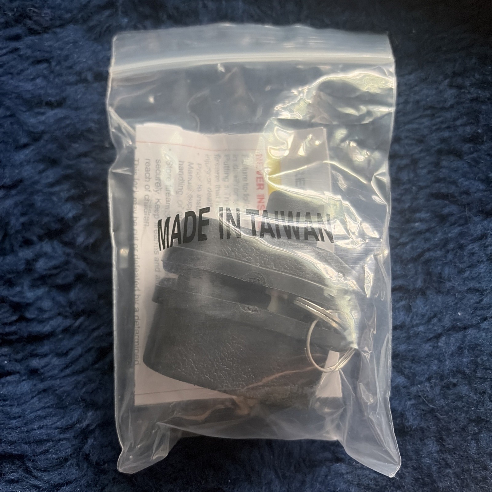 Firearm Trigger Lock with Keys