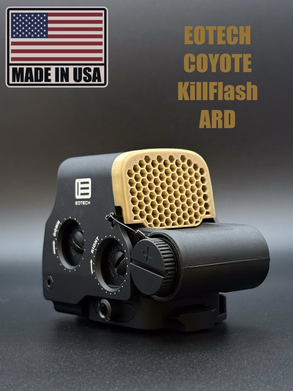 COYOTE, EOTECH EXPS3, EXPS2, HWS, XPS2, XPS, EXPS, EXPS2-0, KillFlash, ARD