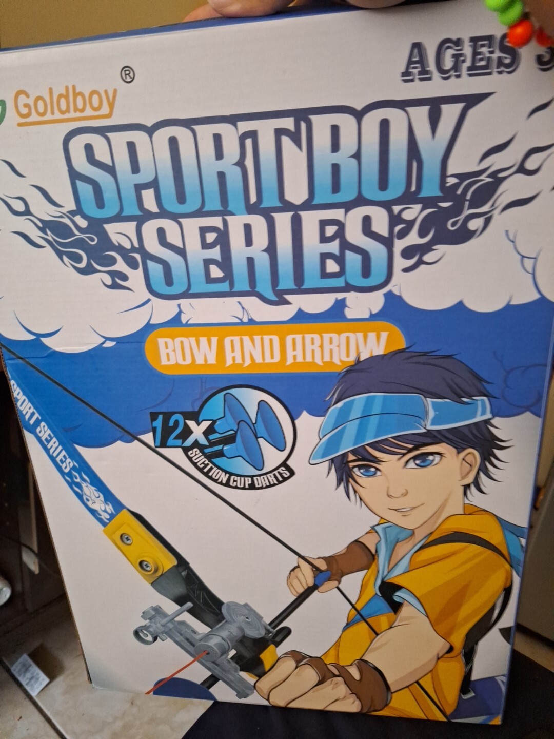 Goldboy Kids Bow & Arrows, Kids Archery Bow and Arrow Toy Set Sport Boy Series