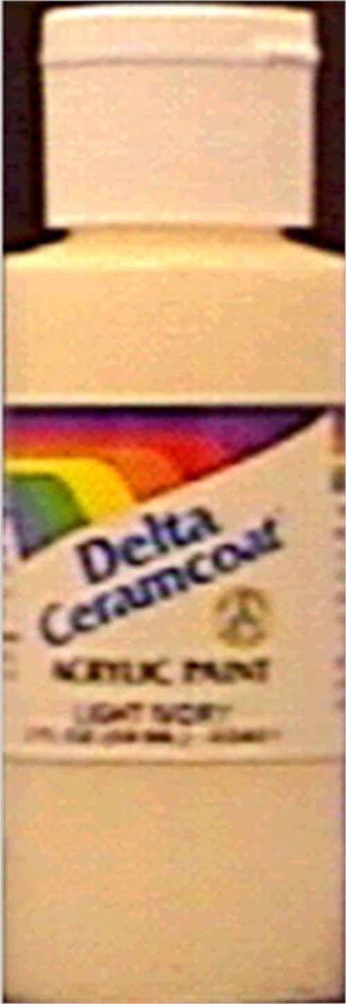 Ceramcoat Acrylic Paint 2oz-White - Semi-Opaque
