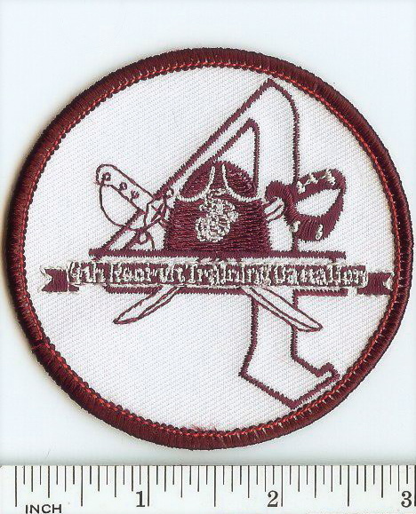 USMC 4th RTB Female Marines ! PATCH 4th Recruit Training Battalion Parris Island