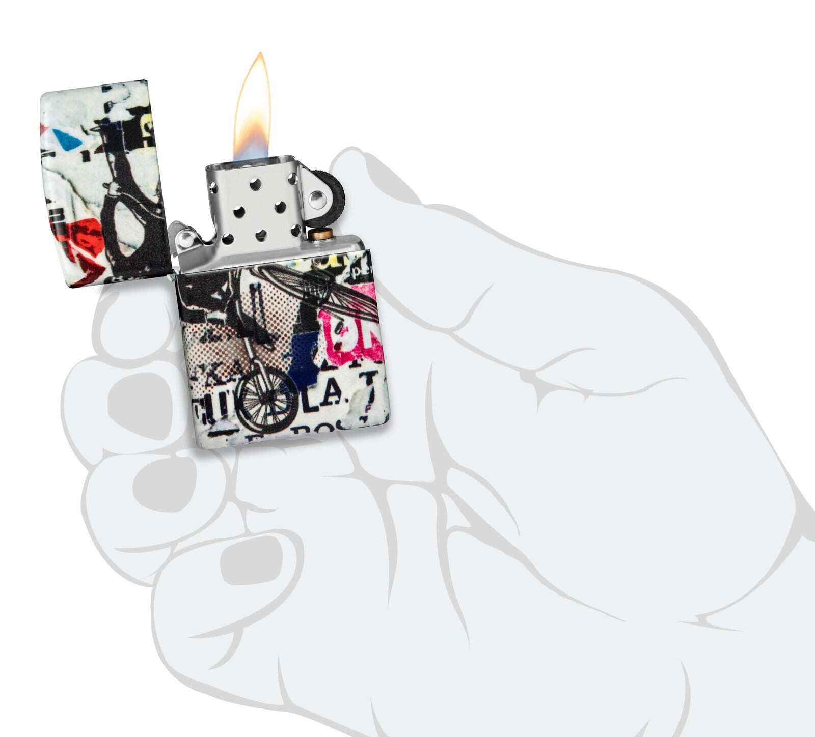 Zippo Pop Art Design 540 Color 48215