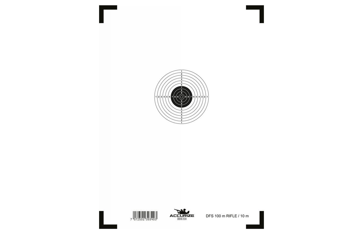 Front target for Accurize shooting system