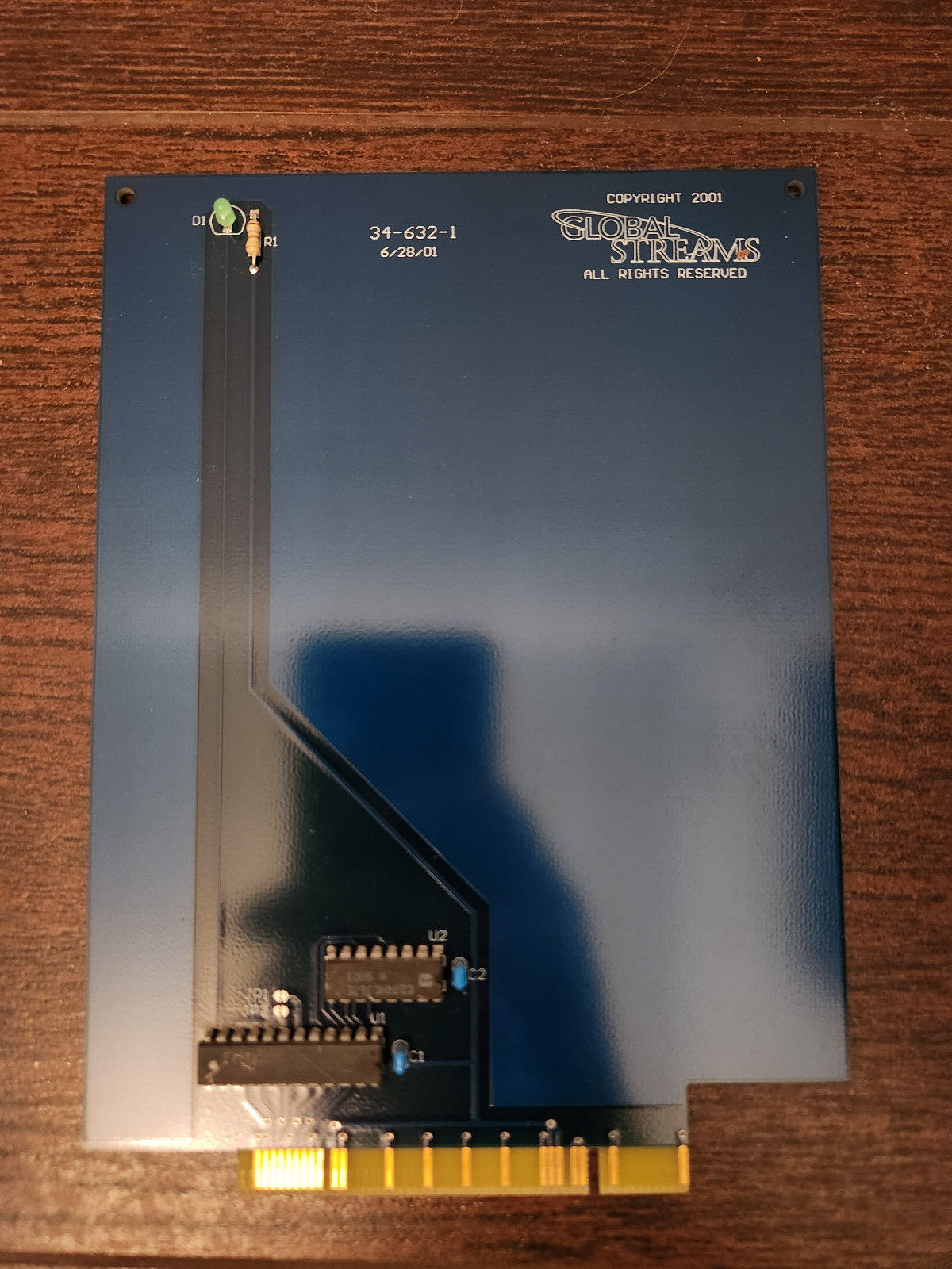 Global Streams GlobeCaster Play Trinity 34-332-1 Circuit Board Card