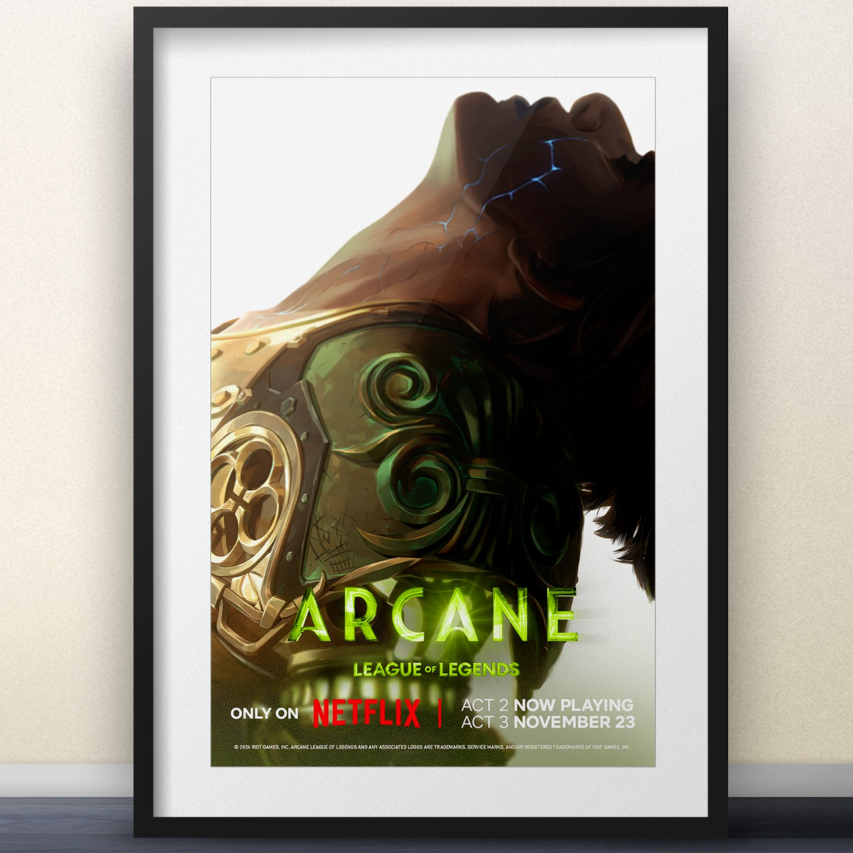 Sevika Arcane Poster 11x17 - League Of Legends gaming videogames wallart netflix