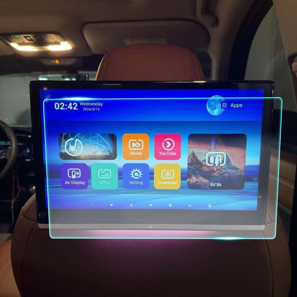 Crystal Clear Screen Protector for 2026 Chevrolet Tahoe Headrest Monitor