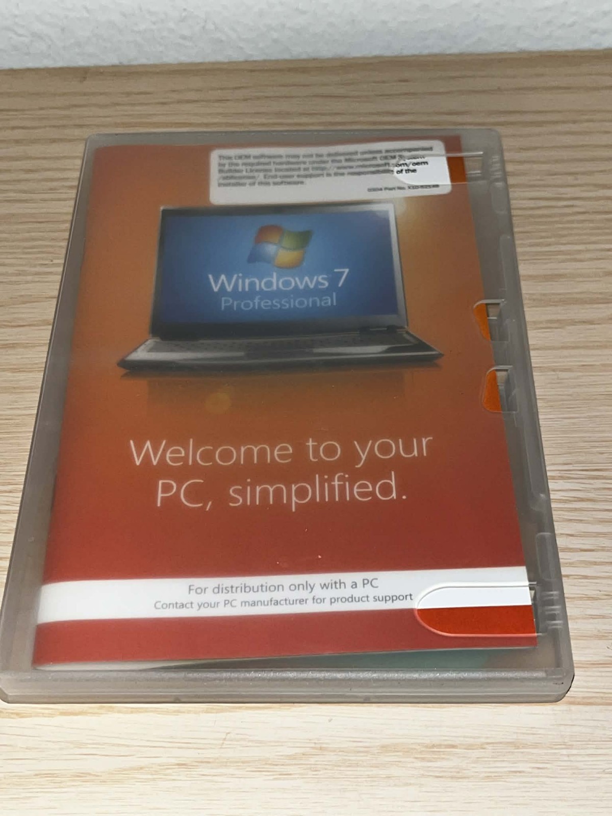 NEW OpenBox Windows 7 Professional 32 Bit Full Version SP1 DVD & Product Key