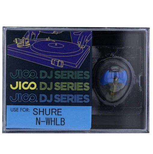 New JICO N-WHLB DJ Replacement Stylus For Shure N-WHLB Cartridge, Nude Diamond