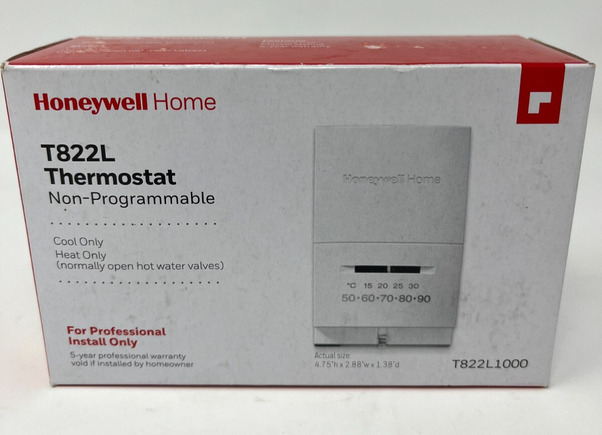 Honeywell T822L Non-Programmable Thermostat