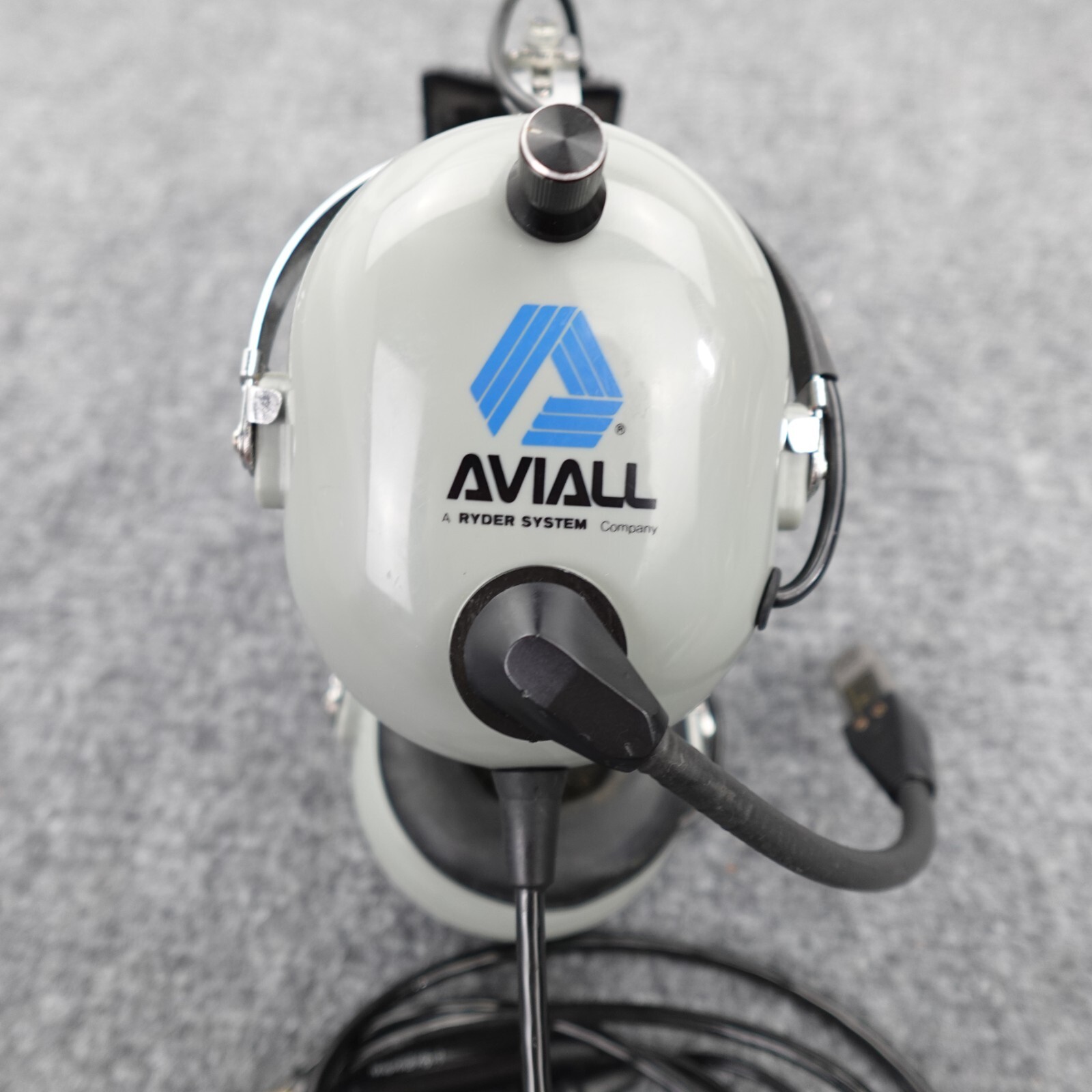 Aviall Pilot Headset Ryder Systems Avionics Wired Headphone Jack Over Ear PA-1