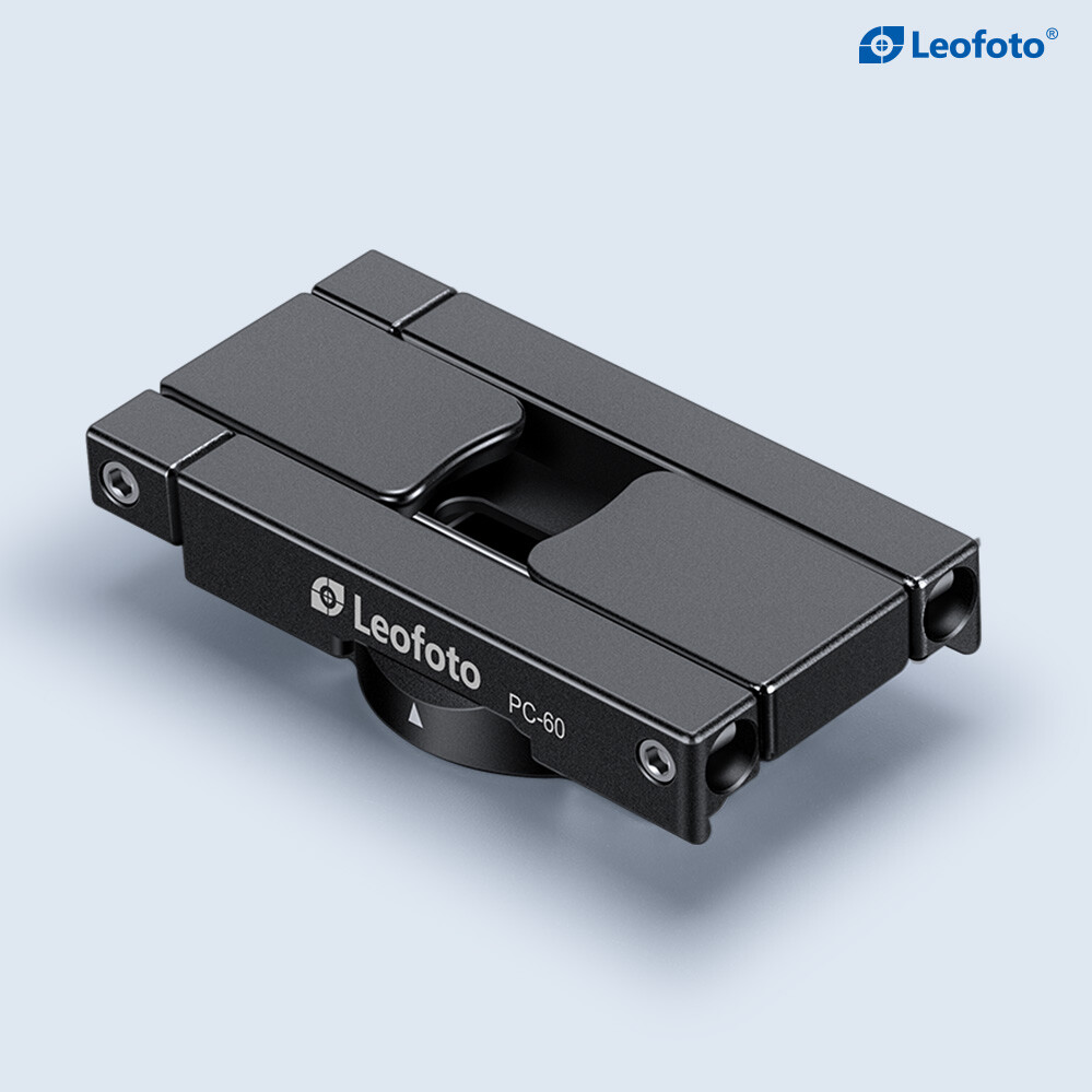 [Leofoto USA] Leofoto PC-60 Black Smartphone Mini Lightweight Clamp / Holder