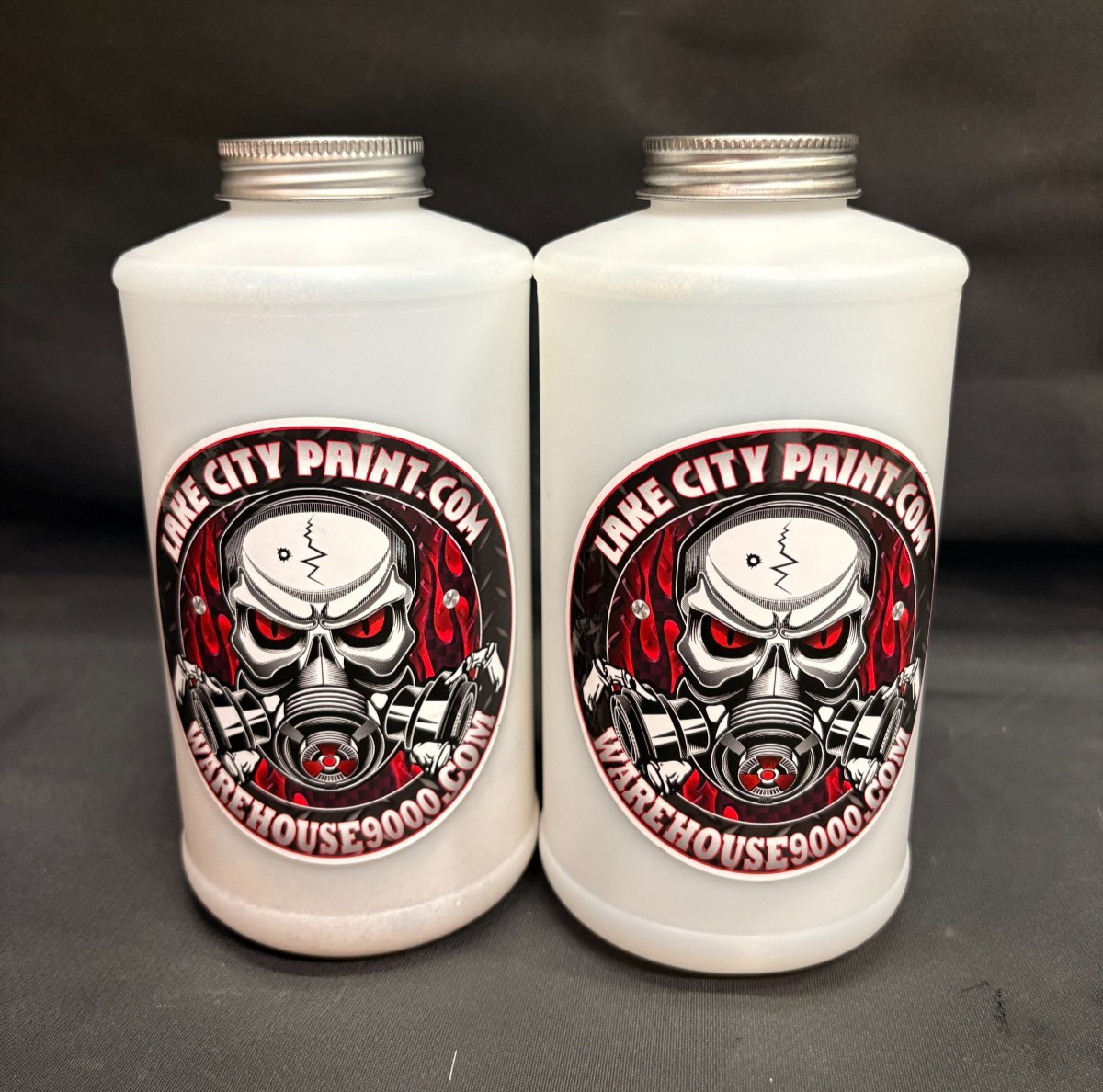 Gallon Fluid Film Black, Standard Undercoating Gun, and 2 White Quart Bottles