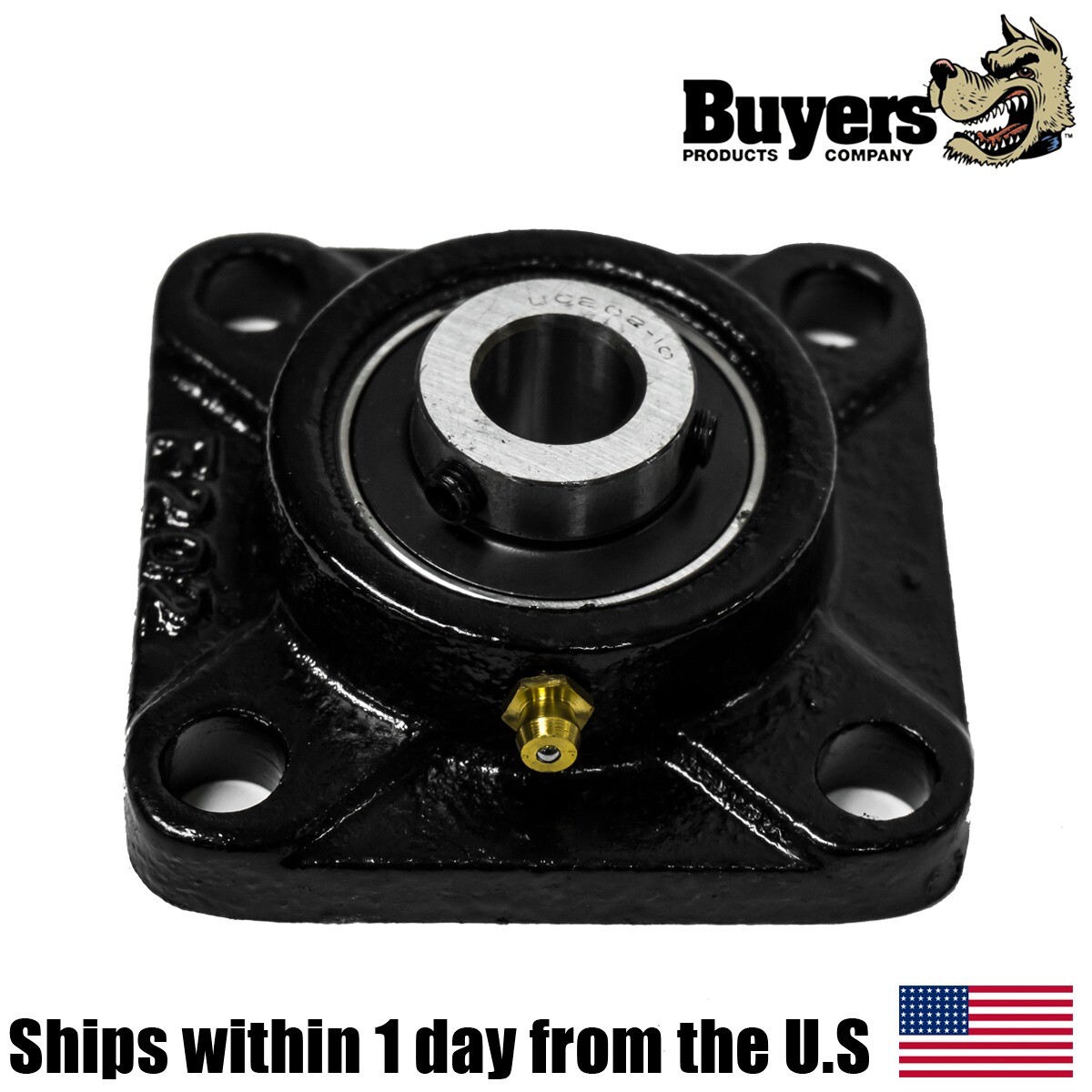 Flange Bearing 5/8" Fits Western 68662 SnowEx D6512 SaltDogg 0208430 3003032