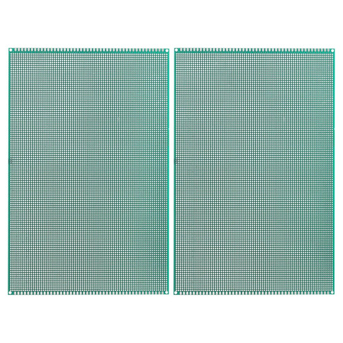 PATIKIL 30 x 20 cm Double Sided PCB Board, 2 Pcs 1.6 mm 11.8" x 7.9"